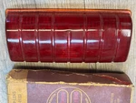 1946 47 48 Desoto 11C 11S Nos Mopar Red Glass Center Brake Light Lens 1149301. Fixed Price $95.00.