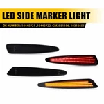 3-ROW Amber Red Led Side Marker Lights For 2005-2013 Chevrolet Corvette C6 Exc. Fixed Price $37.04.