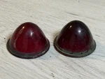 2X Kd Lamp Amber Glass Lens 510-511-515-516 Beehive 501-503-506,507,508 Vintage. Fixed Price $24.99.