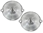 New Trim Parts Clear Parking Light Lens Set For 1960 Pontiac Passenger Car A8023. Fixed Price $49.99.