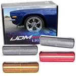 Clear Lens Amber/red Full Led Front & Rear Side Markers For Chevy 1970-77 Camaro. Fixed Price $59.09.