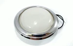 Universal 12V Dome Light Assembly Chrome Steel Glass Lens For Custom Hot Rods. Fixed Price $49.95.