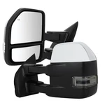 Chrome Tow Mirrors 2015-2020 Ford F150 Power Heated Temper Sensor Led Signal. Fixed Price $178.59.