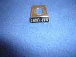 1970-1974 Mopar Cuda Challenger Rallye Map Light Switch Bezel Chrome Used Oem. Fixed Price $25.00.