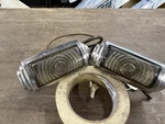 1942 1946 Ford Park Light Assemblies Original Pair Coupe Sedan Convertible. Fixed Price $125.00.