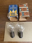 Two Vintage Mazda Eveready 1184 6-8 Volt Auto Car Headlight Bulbs Nos. Fixed Price $9.99.