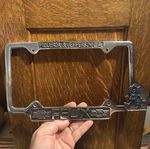 Felix Chevrolet License Plate Frame Topper Chevy Car Truck Auto Tire Metal Read. Fixed Price $59.69.