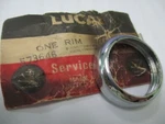 Ajs, Matchless 350CC Motorbike, Austin A30, A40, Nos Lucas Lamp Rim 573646, L516. Fixed Price $69.81.