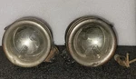 Used Brass Electric Cowl Lamps Nickel-era Ca. 1913-1918 For Parts Restore. Fixed Price $19.88.