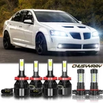 For Pontiac G8 2008-2009 White Combo 6PCS Led Headlight High Low Fog Bulbs. Fixed Price $39.99.