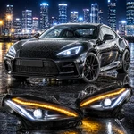 Headlights For 2022-2024 Toyota GR86 Subaru Brz Led Projector Sequential Pair. Fixed Price $643.49.