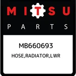 Mitsubishi Hose,radiator,lwr MB660693, New Genuine Oem Part. Fixed Price $40.01.