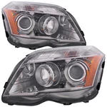 Headlight Set Halogen W/ Performance Lens 2010-2012 Mercedes Glk 300 350. Fixed Price $403.31.