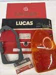 Jaguar XJ6 XJ12 Daimler Nos Lucas Left Hand Rear Stop Tail Lens L801 Red/amber. Fixed Price $60.00.