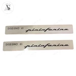 2X Pininfarina Disegno Metal Emblem Stainless Steel Ferrari Alfa Fiat Lancia. Fixed Price $55.99.