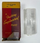 New Old Stock Right Park Lens For 1953 Plymouth Models Mopar #1440093. Fixed Price $70.00.