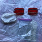1963 Amc Rambler Ambassador Wagon Tail Light Lens Pair Lh Rh Sae Dbst. Fixed Price $74.70.