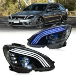 Led Drl Headlights For 2008-2011 Mercedes Benz W204 C-class C300 C350 Left+right. Fixed Price $523.00.