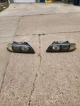 Oem Bmw E39 Halogen Headlights Left Right Pair Sedan Touring Genuine. Fixed Price $120.00.