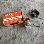 Vtg Fedtro 1960'S Car Boat Farm Emergency Chrome 3 Way Red Flashing Safety Light. Fixed Price $25.00.