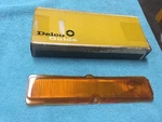 Gm 5954494 1963-64 Chevy Ll, Nova Rh Amber Park And Signal Lamp Lens "nos". Fixed Price $45.00.