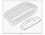 Genuine Nissan Center High Mount Stop Light 26590-1KA0C. Fixed Price $288.13.