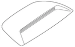 Genuine Nissan Center High Mount Stop Light 26590-6LY0A. Fixed Price $263.85.