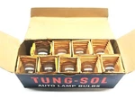 Tung-sol 12V 50CP Dc Auto Lamp Bulbs 1196 Lot Of Nos. Fixed Price $23.51.