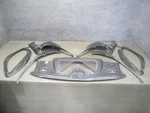 2015-2018 Porsche Macan 95B Engine Compartment Trim Panel Headlight Seal Set. Fixed Price $287.07.