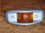 Vintage Lamp Company KD541 Amber Marker Light Rv Trailer Truck Glass Lens. Fixed Price $25.00.