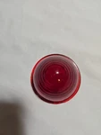 Kd Lamp Co. Red Glass Beehive Lens Bl 25 No. 510-11-15-16 Chipped Good Cond. Fixed Price $11.99.