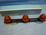 Peterson 111A Triple Identificaiton Amber Light Lamp Assy. Fixed Price $40.00.