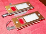 1965 1966 Mustang Fastback Coupe Gt Convrt Orig Deluxe Pony Door Courtesy Lights. Fixed Price $139.00.