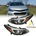 For 2016-2019 Chevrolet Cruze Sedan Headlights Assembly Chrome Housing Set Lh Rh. Fixed Price $355.88.