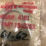 1961-62 Buick 40-41&4300 Auto/trans Coast Clutch Cyl Thrust Washer;nos GM1348262. Fixed Price $15.00.