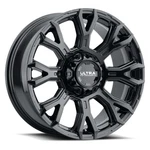 17" Ultra 123BK Scorpion 17X9 Wheel 8X6.5 +12MM Chevy Gmc Ram Ford Truck Rim. Fixed Price $277.50.