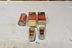 Visall Napa Nos Pair Of Vintage Yellow & Red Glass Arm C/m Lights #70-5622. Fixed Price $25.00.
