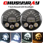 For Chevy Chevelle Ss 1971-1973 Pair 7" Inch Led Round Headlight High/low Beam. Fixed Price $89.99.