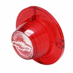New Red Back Up Light Lens Bowtie & Without Trim Parts Fits Bel Air A2160B. Fixed Price $59.77.