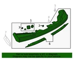 Genuine Audi Tail Lamp Assembly 4KE-945-095-G. Fixed Price $500.00.