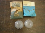 Nos Oem Ford 1965 1966 Mustang T5 Park Light Lamp Lenses Pair Clear Export. Fixed Price $159.00.