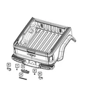 New Genuine Mopar Lamp Center High Mounted Stop 2020-2023 Oe 68338388AC. Fixed Price $86.74.