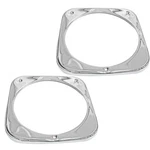 1964 1965 1966 Chevy Pickup Truck Head Light Lamp Bezels Pair Chrome Metal Dii. Fixed Price $89.95.