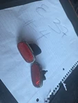 Mercedes 190SL Reflector Ulonite No. 105 Used Original 0005441405 Pair (2). Fixed Price $319.00.