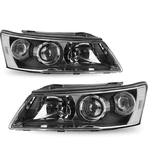 U23337 For 20062008 Hyundai Sonata Black Headlights Assembly Headlamp Le G2U. Fixed Price $52.43.