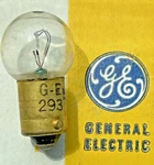 Ge 293 Miniature Lamp Bulb, New. Fixed Price $8.99.