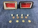 70 71 Ford Torino Rear Side Marker Lights With Complete Set Of Hardware. Fixed Price $127.46.