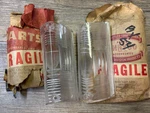 1953 Plymouth Belvedere Cranbrook Nos Mopar Park/signal Light Lenses 1527442/43. Fixed Price $135.00.