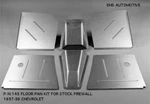 1937 1938 1939 Chevy Front Floor Pan Kit Stock Firewall Chevrolet #145. Fixed Price $265.00.