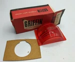 Griffin Red Clearance Marker Park Lamp Bezel Lens Nos Trailer Car Vtg 4526-7 Oem. Fixed Price $13.20.